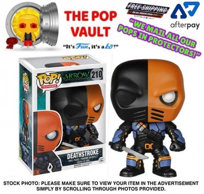 FUNKO POP VINYL TV TELEVISION THE ARROW 210 DEATHSTROKE + PROTECTOR