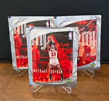 Upper Deck Michael Jordan Nba Chicago Bulls Sticker Pack 1998 - 6 Stickers