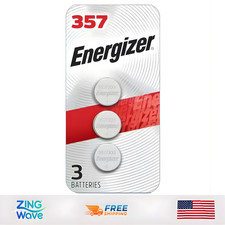 357/303 Replacement Batteries 3 Count 1.5V Silver Oxide Button Cell