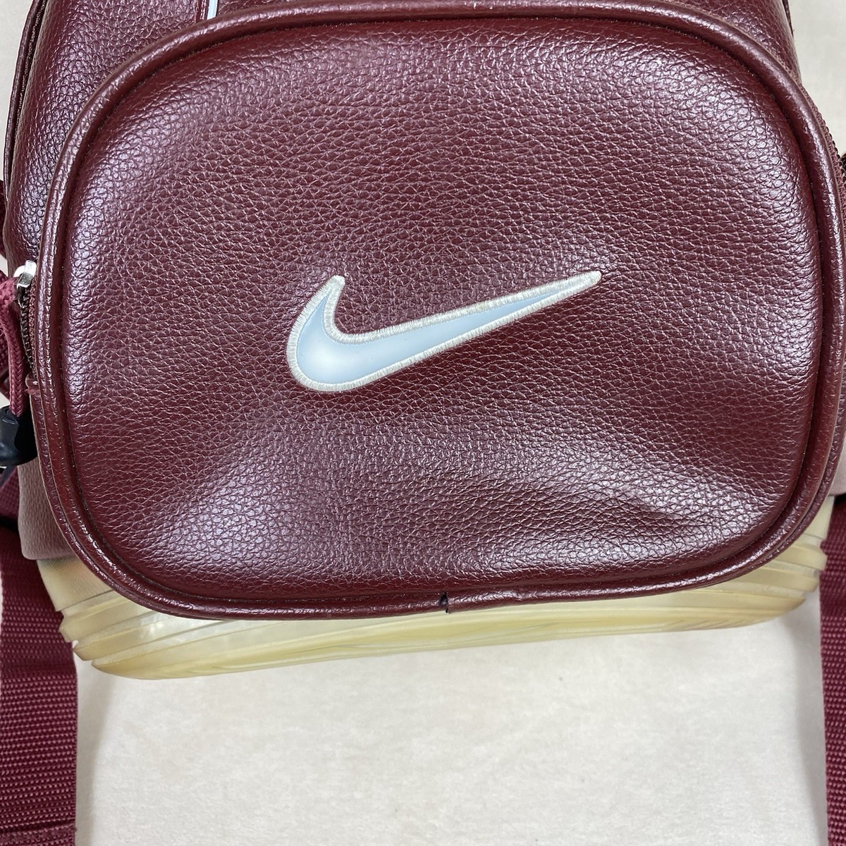 Vintage Nike Backpack Original 90s Leather Unisex Backpack Zaini