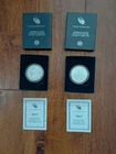 (2) 2013-W Proof $1 American Silver Eagle Coins w/Case & GOP Certificate