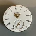 Vintage Antique Wind Up Pocket Watch Movement Elgin