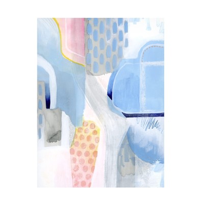 'Cumulus Current I' Canvas Art by Grace Popp