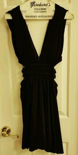 Women's Express Black Lined Dress Size S