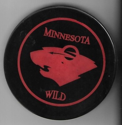 Eishockey Puck  MINNESOTA WILD      DEL NHL