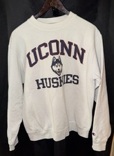 Vintage 90s Champion  U-Conn Huskies Crewneck Sweatshirt Men?s Size Medium