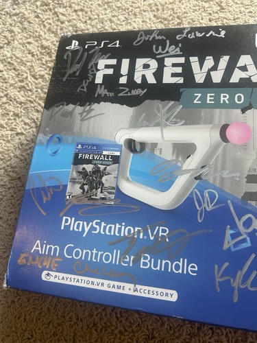 Firewall Zero Hour + PSVR Aim Controller Bundle - Brand New - Signed By Dev Team - Picture 2 of 12