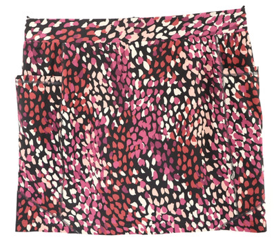 NEW ZENERGY By CHICO'S Women's Stretch Polyester Skirt Skort Animal Size 3 16