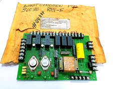 56037 REV.C PCB CARD 56038 REV F BAYLOR COMPANY