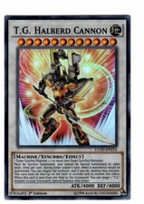 Yugioh 1X T.G. Halberd Cannon - Super Rare - 1st Edition - LC5D-EN216- Near Mint