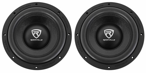 (2) Rockville W10K6D4 V2 10" 4000 Watt Car Audio Subwoofers Dual 4-Ohm Subs - 第 1/11 張圖片