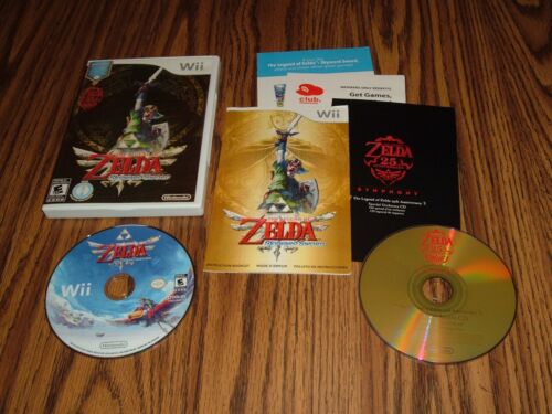 The Legend of Zelda Skyward Sword KOMPLETT mit Soundtrack CD Nintendo Wii 2011