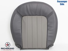 2002 Mercury Mountaineer Premier-passenger Bottom Leather Seat Cover 2-tone Gray