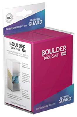 Ultimate Guard UGD010785 Boulder Deck Hülle 80 Plus, Rhodonite, Standardgröße