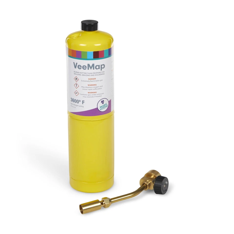 Profire Manual Blow Torch and Mapp Gas For Soldering Brazing Thawing Plumbing - Image 2 of 4