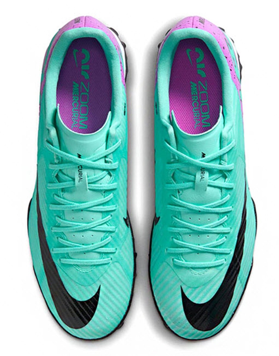 Nike Men Zoom Mercurial Vapor 15 TF Cleat Mint Soccer Futsal Spike