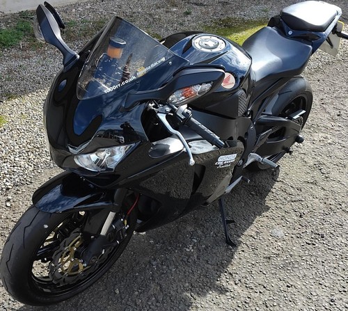 2009 09 HONDA CBR 1000 RR-8 FIREBLADE CBR1000RR CBR1000 BLACK SPORTS SUPERBIKE - Picture 12 of 19
