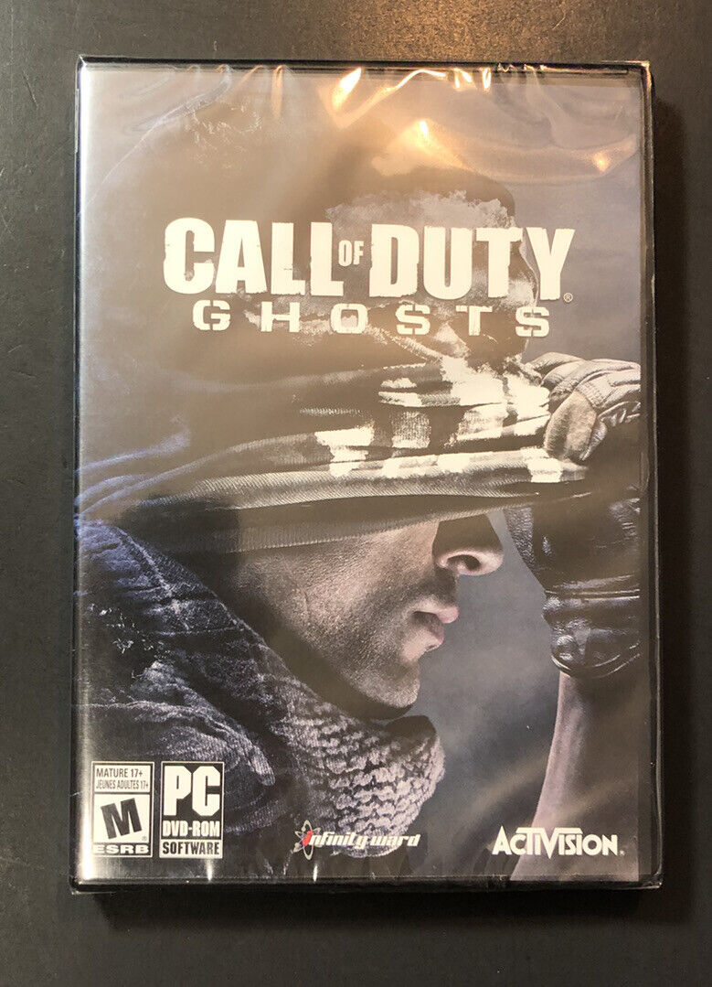 Call of Duty Ghosts PC DVD-Rom Game Activision Used 2013