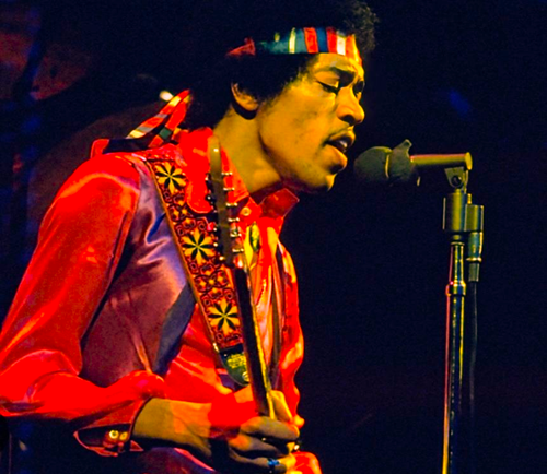JIMI HENDRIX - REFRIGERATOR PHOTO MAGNET 3"-5"