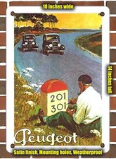 Metal Sign - 1929 Peugeot 201