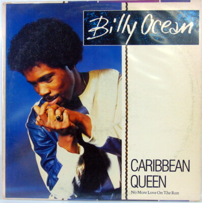 VINYL PLATTE 33 RUNDEN CARIBBEAN QUEEN '' BILLY OCEAN '' ARISTA 1984 DISCO MIX