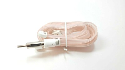 Dipole Antenna with Motorola Type Plug - 6 Foot - For TV or FM - Philmore 5035 