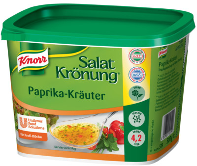 Knorr Salatkrönung Paprika Kräuter - Salat Dressing - 500g