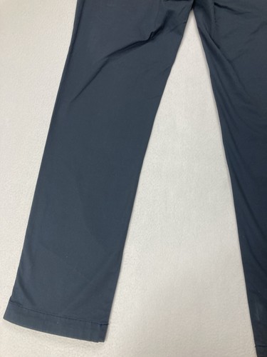 Ted Baker London marineblau vorne flach Chino gerades Bein Hose Herren 36 x 31 neu ohne Etikett - Bild 10 von 11