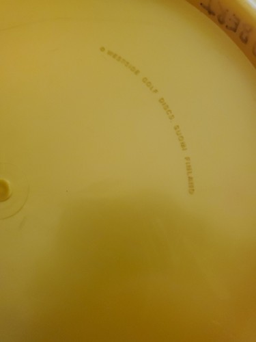 Used Westside Discs Tournament Warship Old Flight Numbers 172g Inked 7.5/10 - Picture 3 of 5