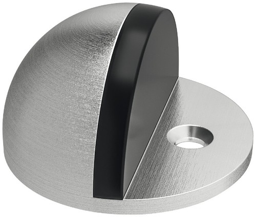 Türstopper Boden Türpuffer Gummipuffer Schrauben chrom gold bronze Stopper rund - Bild 3 von 11