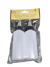 2 PACK 2oz 60ml Squeez Applicator Bottles NEW IN PACK   