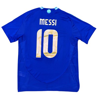 Adidas Lionel Messi '24 Argentina Authentic Soccer Jersey, Size