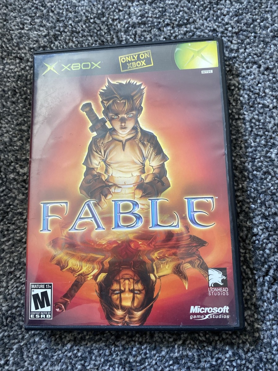 Microsoft Xbox Fable/ Fable The Lost Chapters Original Xbox (no Manual)