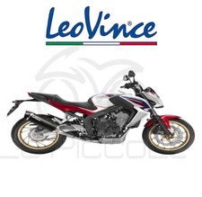 TERMINALE SCARICO LEOVINCE LV ONE EVO HONDA CB 650 F 2014 2015 2016 NERO/CARBON