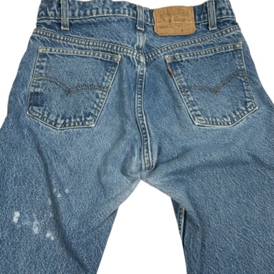 Levi’s 505 USA 80s w32 New Vintage Levis 505 Mens Jeans 42 x 32 Rigid Denim Regular