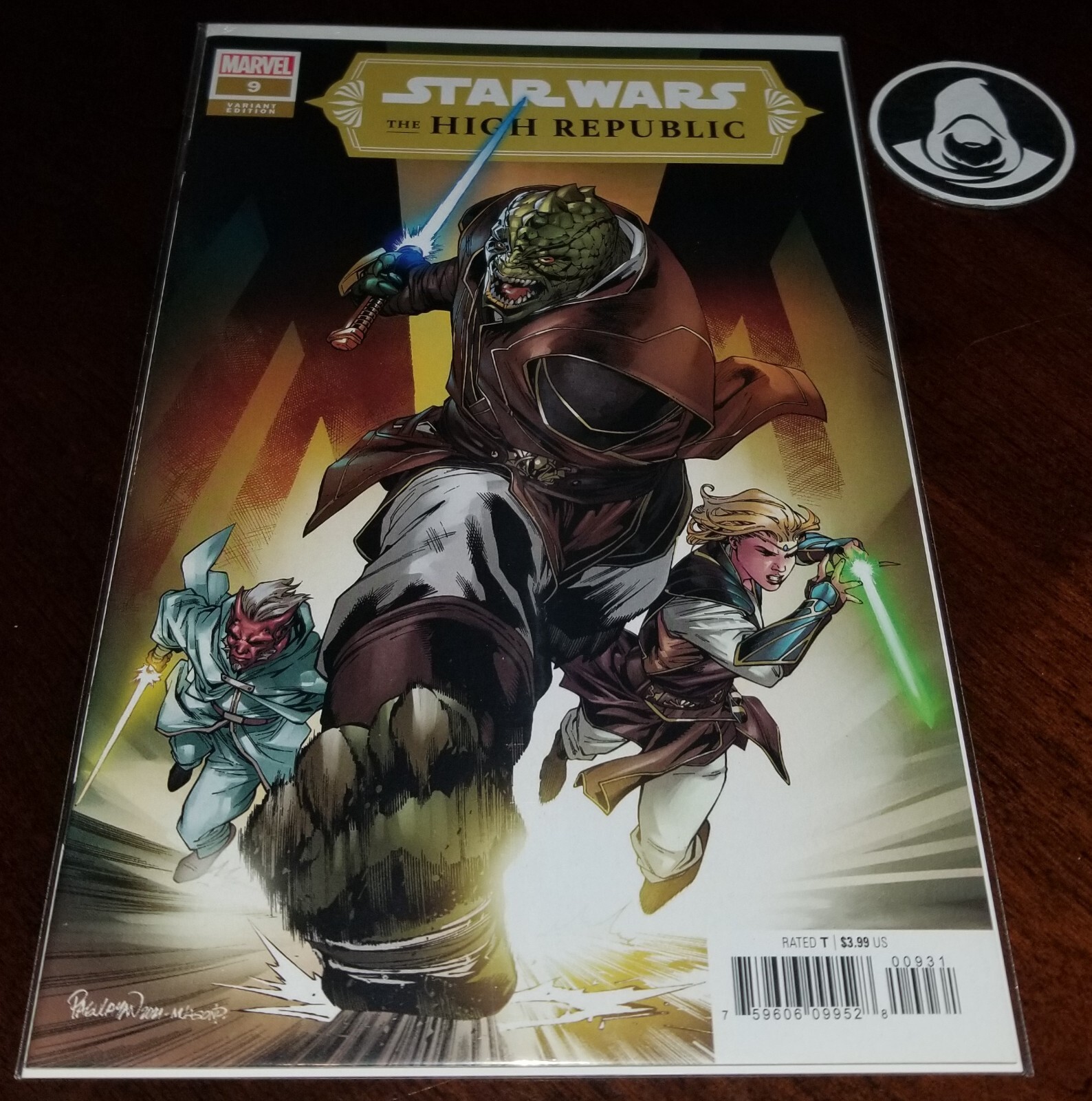 Star Wars High Republic (2021) #9, Carlo Pagulayan variant cover, Marvel Comics