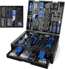 326-PCS Home Tool Kit - Portable Basic Home Repair Tool Set - General Complete H