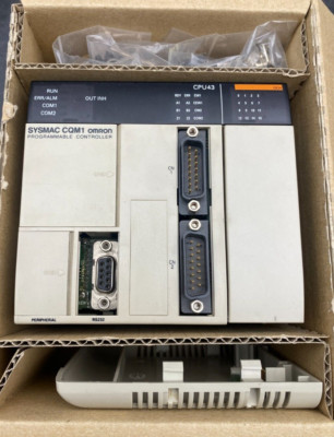 OMRON CQM1-CPU43 SYSMAC CQM1 PROGRAMMIERBARE STEUERUNG x1 Stück