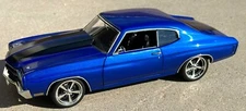 1/18 scale, YCID/Pro Touring Classic, 1970 Chevelle, Injected Big Block.