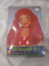 GIRL RAGDOLL WIG HALLOWEEN COSPLAY COSTUME RUBIE'S DRESS UP