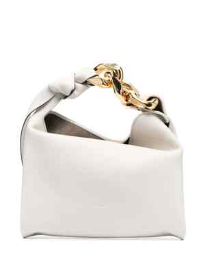Jw Anderson Chain Small Leather Hobo Bag Retail $1050