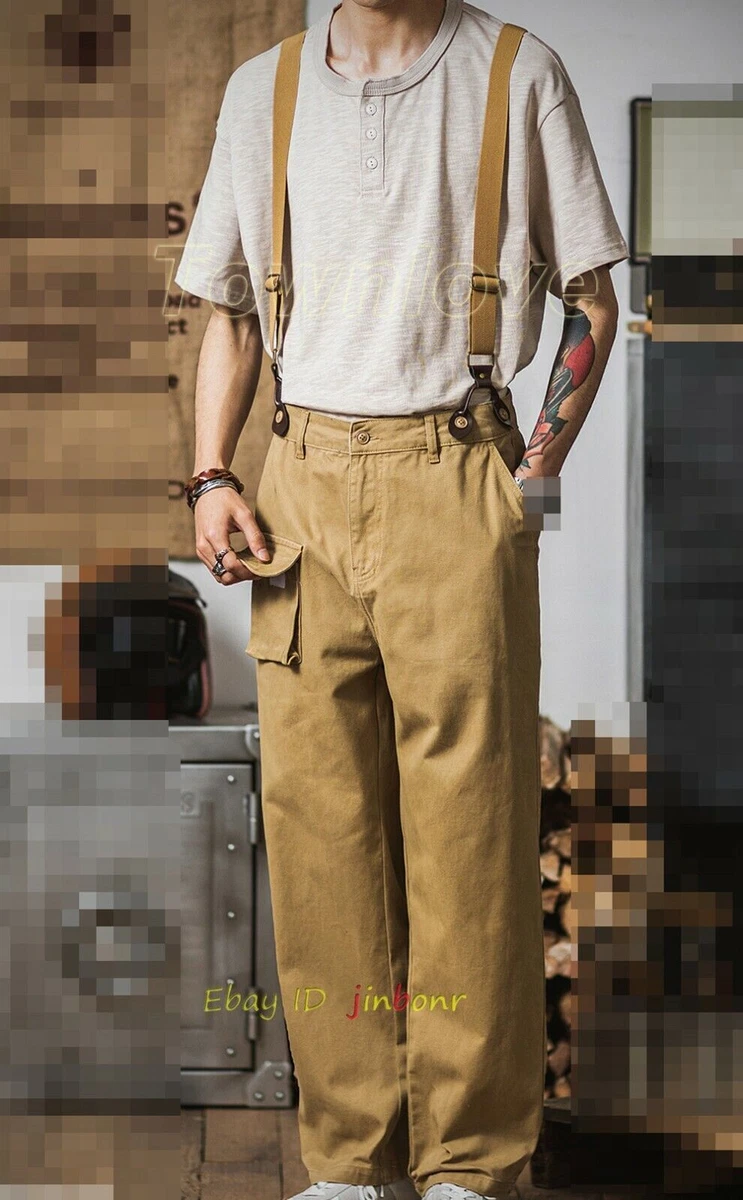 Mens Vintage Trouser Braces/Suspenders - Many Colours: Buy Online - Happy  Gentleman United States