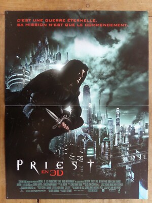 Plakat PRIEST Scott STEWART Stephen MOYER Christopher PLUMMER 40x60 cm