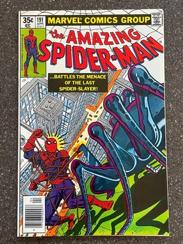Amazing Spider-Man #191 Spider Slayer Appearance Newsstand Edition VF+