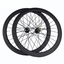 700C Carbon Cyclocross Bicycle Wheelset Clincher 50x23/25mm XD QR/Thru Axle Hub