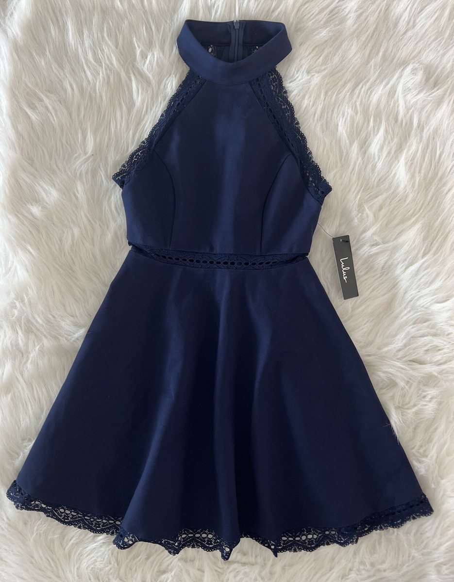 blue dress fast shipping Timeless Navy Blue Pleated Formal Gown GLGL3792