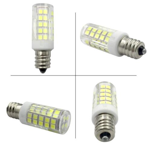 10pcs E12 Candelabra C7 LED bulb 6W 64-2835SMD Ceiling Fan Light Ceramics Lamp - Picture 2 of 8