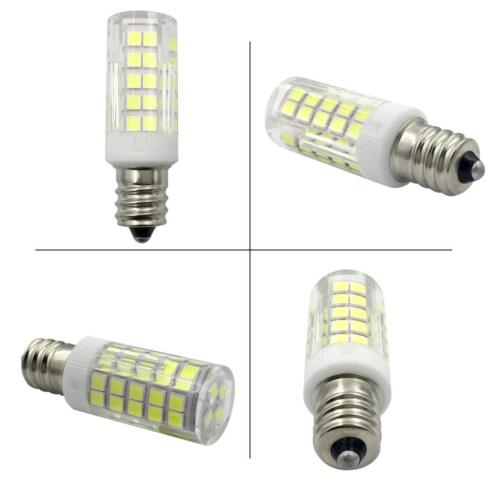 10pcs E12 Candelabra LED bulb C7 5W 12V 64-2835 SMD Ceramics Lights White / Warm - Picture 1 of 4