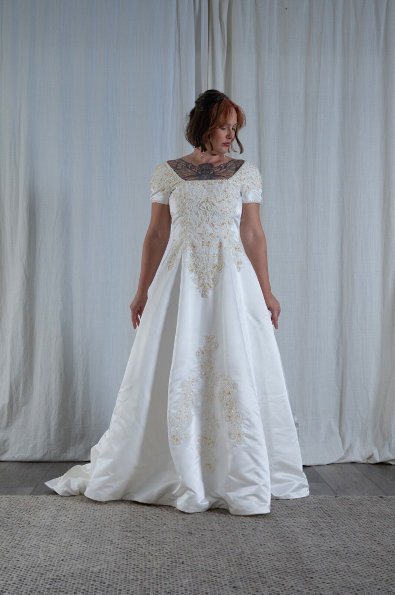 Deadstock Vintage New with Tags Mori Lee Wedding Dress