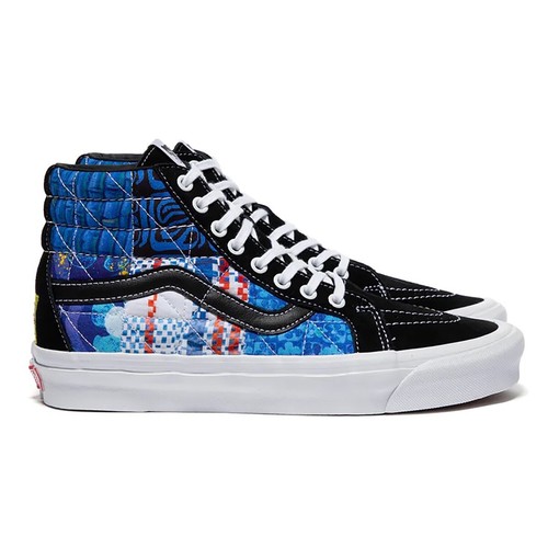 Mens Vans SK8-Hi 38 DX PW Sponge Bob Size 8 VN0A54FB9ZP NEW - Picture 2 of 4
